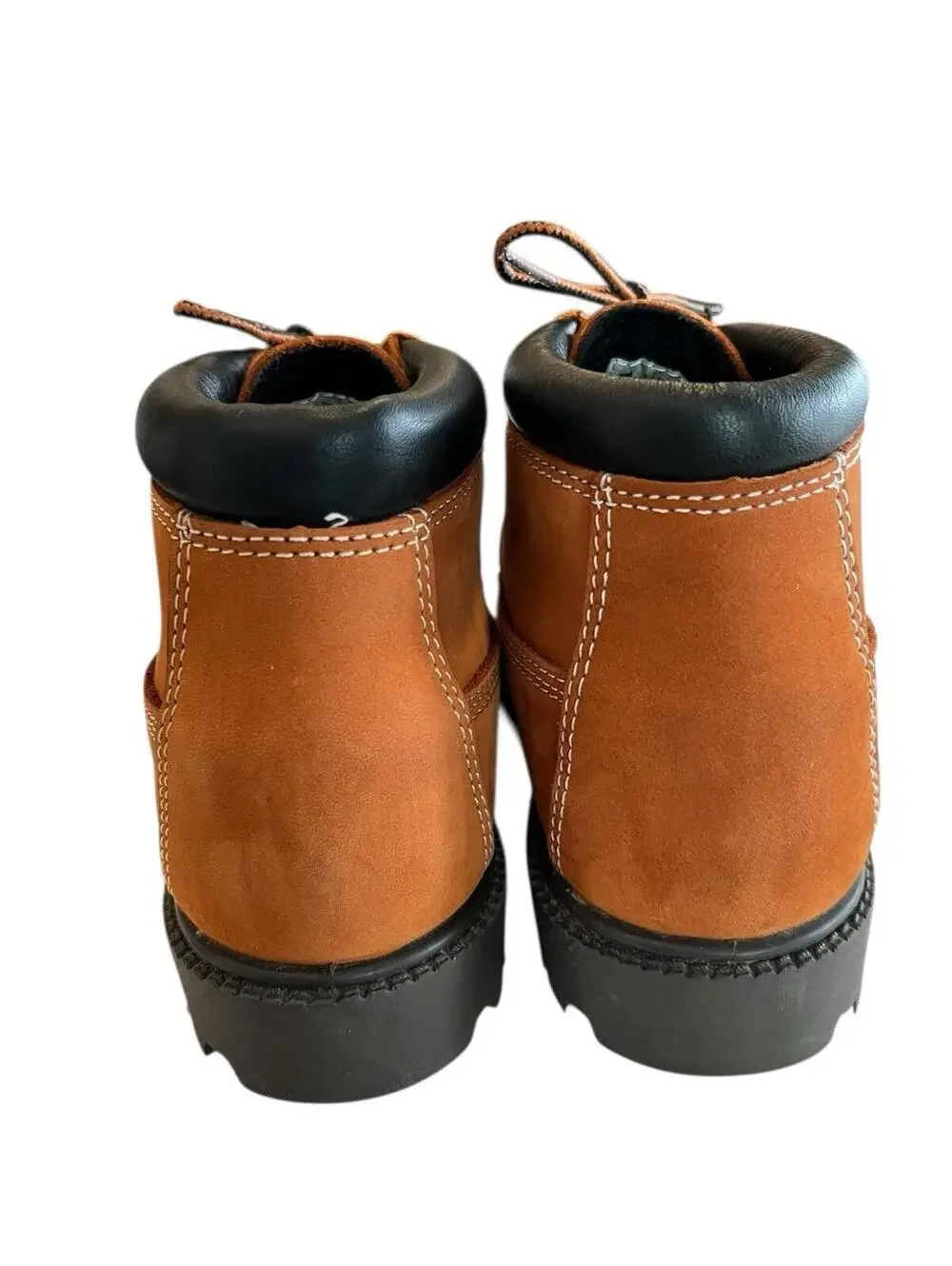 Timberland Boot Chukka Mens Sz 8 NWOT Heritage Waterproof Orange Ankle